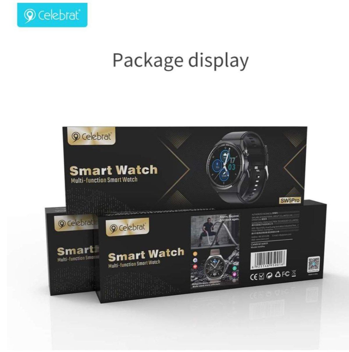 ساعت هوشمند سلبریت مدل SW-5 Pro