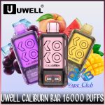کالیبرن بار – پادیکبارمصرف ۱۶ هزارپاف / Uwell – Caliburn Bar 16000 Puff
