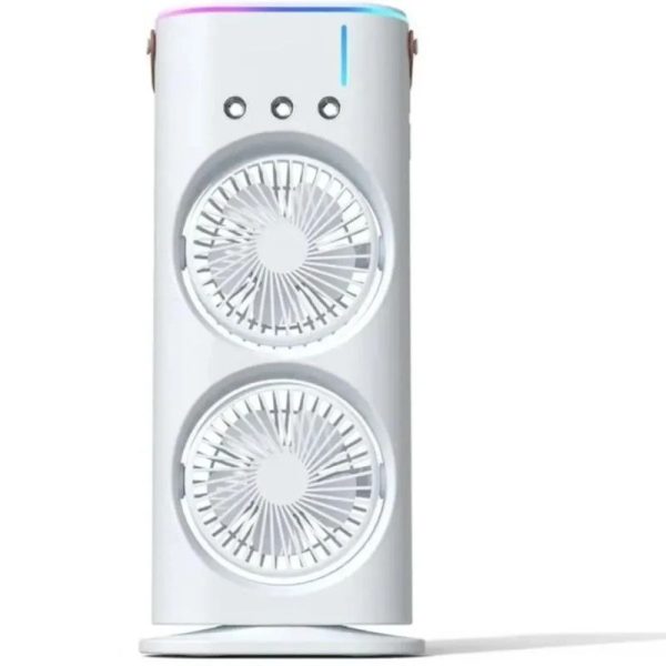 پنکه مه پاش رومیزی مدل ۲ فن Double-ended Spray Fan